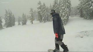 Timberline ski area opens for one preview day