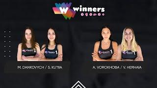 Winners Beach Volleyball. Women. M. Dankovych / S. Kutiia - A. Vorokhoba / V. Herhaia 08.10.2024