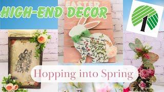 HIGH-END SHABBY CHIC | SPRING DECOR | DOLLAR TREE DIY'S