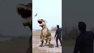 T-Rex Dinosaur Watches Planes In Jurassic World
