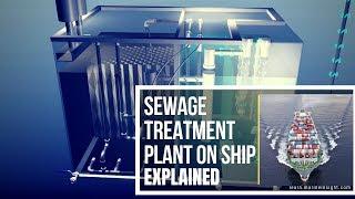 Marine Sewage Treatment Plant Working Principle #STP