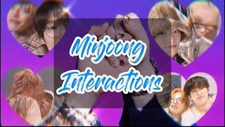 Minjoong interactions| Mingi and Hongjoong | interactions video|