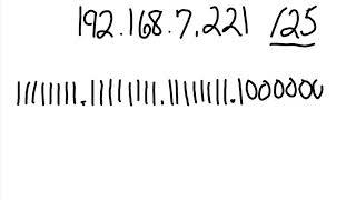 CCNA1 Lab7 1 4 9 Identifying IPv4 Addresses Part 2 Step 1