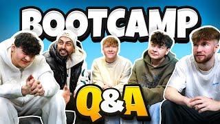 BODENLOSES Q&A MIT DEN JUNGS!  (BOOTCAMP EDITION)