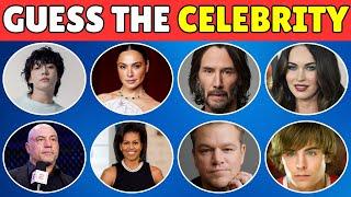 Guess the celebrity |30 Famous people in the world #quiz #challenge