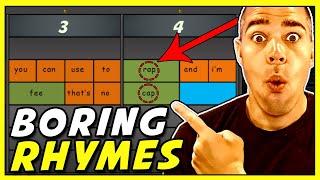 Why Your Rhymes Are So BORING! | How To Rhyme Better