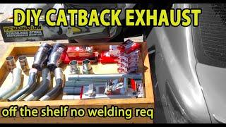 Easy DIY Catback Exhaust System: Assemble with Off-the-Shelf Parts without Welding