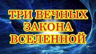 Три вечных закона вселенной. Закон притяжения, Наука сознательного творения, Искусство разрешения