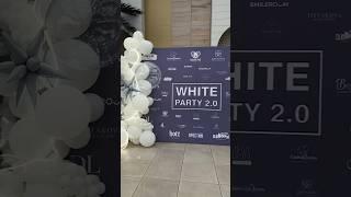 Фотозона из шаров на «White Party» #шары #фотозона #курск #пати #вечеринка #шарики