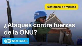  DW Noticias del 13 de octubre: Israel ataca a cascos azules, según la ONU [Noticiero completo]