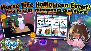 Horse Life Halloween Event Week 1! (Horse Life, Roblox!)