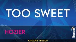 Hozier - Too Sweet (Karaoke Version) | MrEntertainerKaraoke