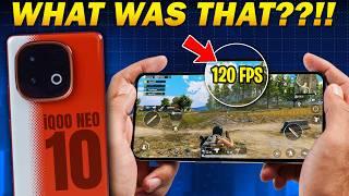 iQOO Neo 10 BGMI Test: Gaming and Performance Review | 120 FPS or Hype? 