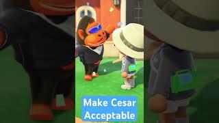 The ONLY way to make Cesar acceptable on my island #shorts