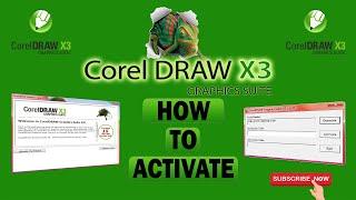 Corel DRAW X3 Activation