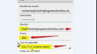 Configurar correo corporativo en Celular Android