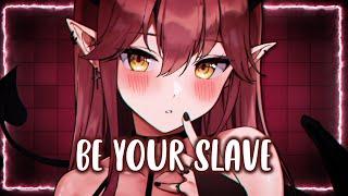 Nightcore - I Wanna Be Your Slave (Lyrics)