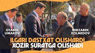 Mirzabek Xolmedov & Otabek Umarov - Ilgari dastxat olishardi xozir esa…