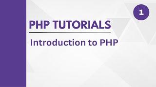 Introduction to PHP programming language | PHP Tutorial #1