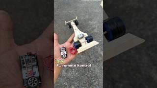 Diy kreatif Mobil F1 remot kabel bertenaga baterai | F1 car cable remote #diy #creative