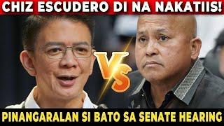  CHIZ di na NAKATIIS PINANGARALAN na si BATO sa SENATE HEARING | Jevara PH