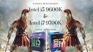 Intel i5 9600k vs i7 9700k Gaming - Benchmark, Game Test & FPS Rate