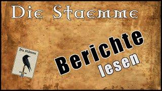 Die Staemme | 2021 | Berichte lesen und verstehen