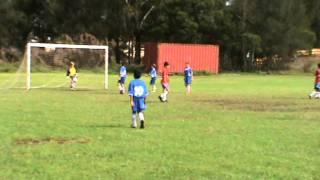 Season 2011-U9-Bonnyrigg White-Marko Papak scores against Moorebank3