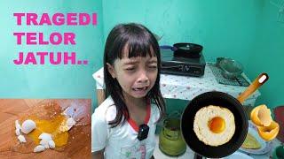 [ENG CC+AUDIO] LEIKA IS TRYING TO FRY EGGS FOR THE FIRST TIME!! LEIKA'S FRIED EGG FELL