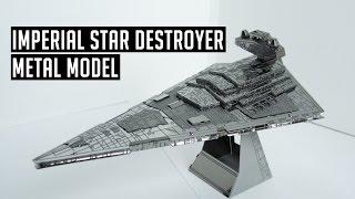 Imperial Star Destroyer - Metal Model (Stop-motion Assembly)