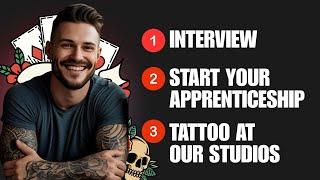 How to Become a Tattoo Artist  (3 Simple Steps / No Experience Needed!)