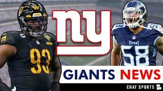 NEW Giants Free Agency Rumors ft. Jonathan Allen & Harold Landry