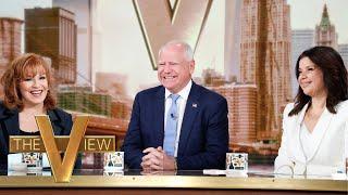 VP Nominee Gov. Tim Walz On The Difference Between A Biden and Harris Administration | The View