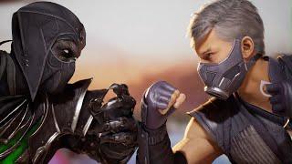 Mortal Kombat 1 - Noob Saibot vs Smoke | All Intro/Interaction Dialogues