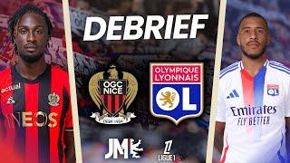  DÉBRIEF NICE 0-2 LYON MATCH INCROYABLE | 25E JOURNÉE DE LIGUE 1 