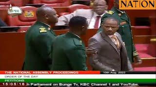 Babu Owino ejected from Parliament after shouting at Deputy Speaker Gladys Shollei