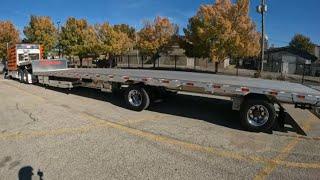 #753 I got it !!! The New Dorsey Trailer Stepdeck The Life of an Owner Operator Flatbed Truck Driver