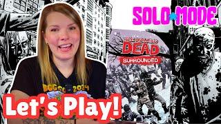 The Walking Dead: Surrounded - BGG Solo-Mode w/ Foster the Meeple