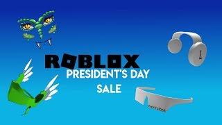 ‼️ ROBLOX PRESIDENT'S DAY SALE ‼️