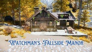 Skyrim 2024 Home Mod: Watchman's Fallside Manor, For PC (AE/SE)