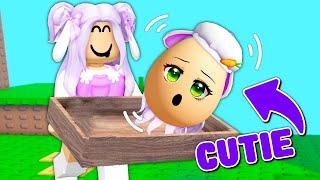 CARRY An EGG Obby With SISTER! (Roblox)