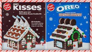 Gingerbread House Decorating with Kids: Oreo & Hershey Kisses