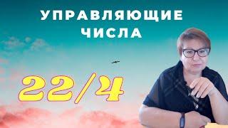 Управляющее число 22/4. Что такое управляющие числа. Мастер числа. Валентина Мартынюк.