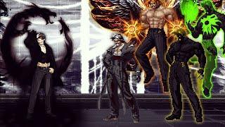 [KOF Mugen] Orochi Iori BF Remake Vs Ultimate Rugal Team