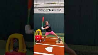Hitting Drills in 2025  #baseball #comedy #hitting #drills #funny #viral