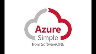 SoftwareONE presents AzureSimple