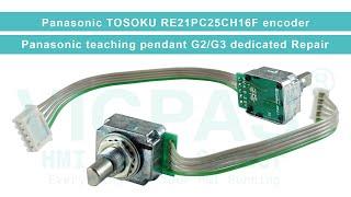 TOSOKU RE21PC25CH16F encoder Panasonic teaching pendant G2/G3 dedicated Replacement