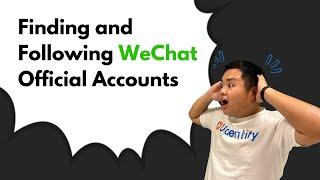 How do people find and follow WeChat Official Accounts?