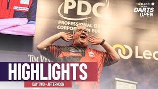 COMEBACK COMPLETE! | Day Two Afternoon Highlights | 2025 Lecot Belgian Darts Open