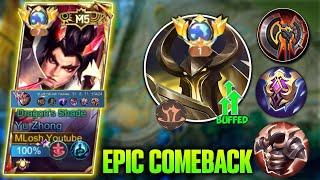 Yuzhong Best Build To Win Every Game- yuzhong gameplay #mlbb